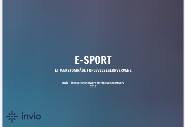 AAUforskeren's tweet photo. I foråret 2020 bidrog jeg til en redegørelse for #esport i DK #invio nu skal jeg gennemføre interviews som jeg har planlagt sammen med Rikke min studentermedhjælp og så #aalborguniversitetsforlag #trendbites til efteråret TFA 4-1 https://t.co/U1VtlvAE9q