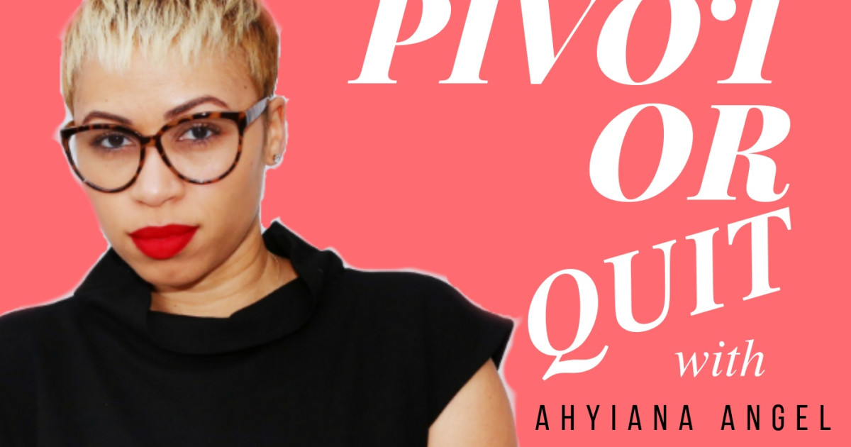 Now is the time for us to believe in ourselves more, than we ever have before. In this episode of "Switch, Pivot, or Quit podcast, Ahyiana Angel interviews Elaine Welteroth about her new book, More Than Enough: Claiming Space for Who You Are. ow.ly/TFa050A1fOY