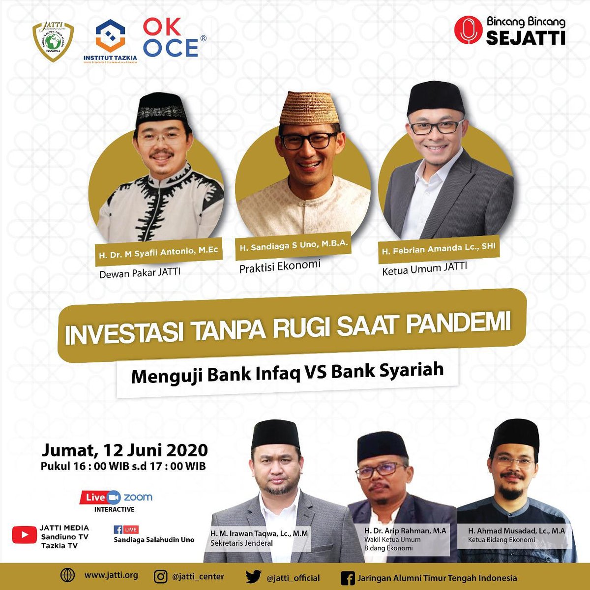 jatti_official's tweet photo. Saksikan Bincang-bincang SEJATTI, lLive Streaming Youtube di JATTI MEDIA https://t.co/IP549pR6lb