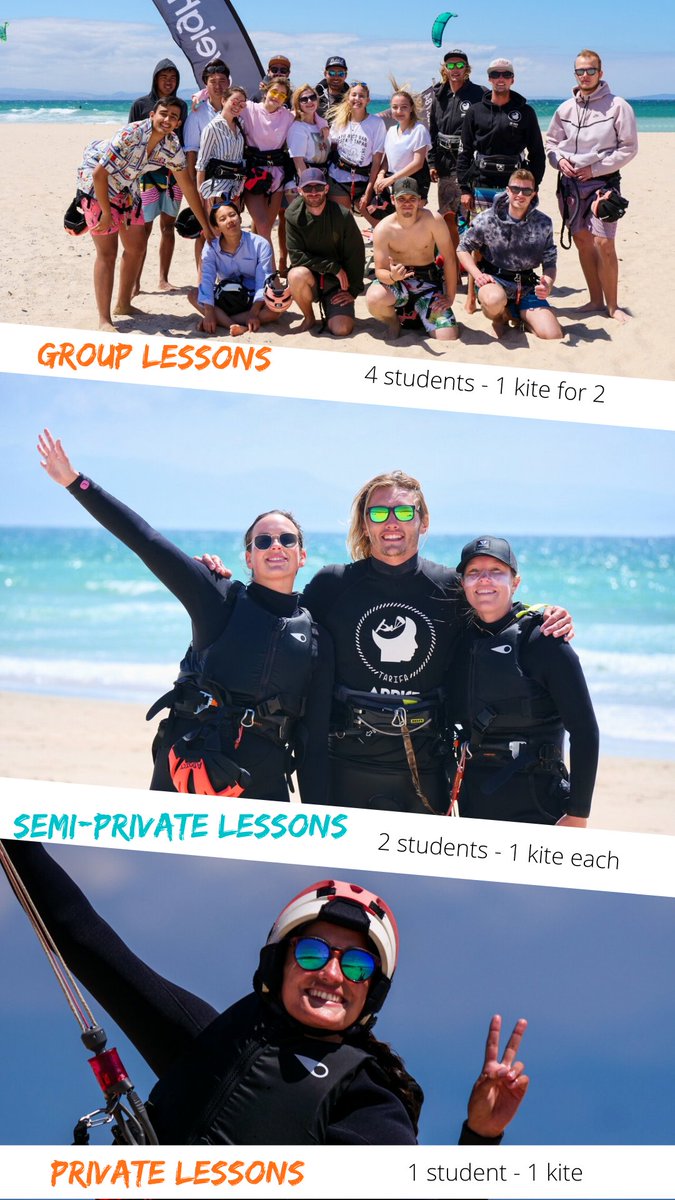 Addict_kite's tweet photo. What's your plan for this summer?
Plan your next kitesurfing holidays! Differents options of kite courses adapted to every levels!!
#kitesurfing #kiteschool #kiteboarding #kite #Tarifa #Andalucia #spain #kitelessons #watersport #Activity #Summer2020 https://t.co/6d0vSZwfDP