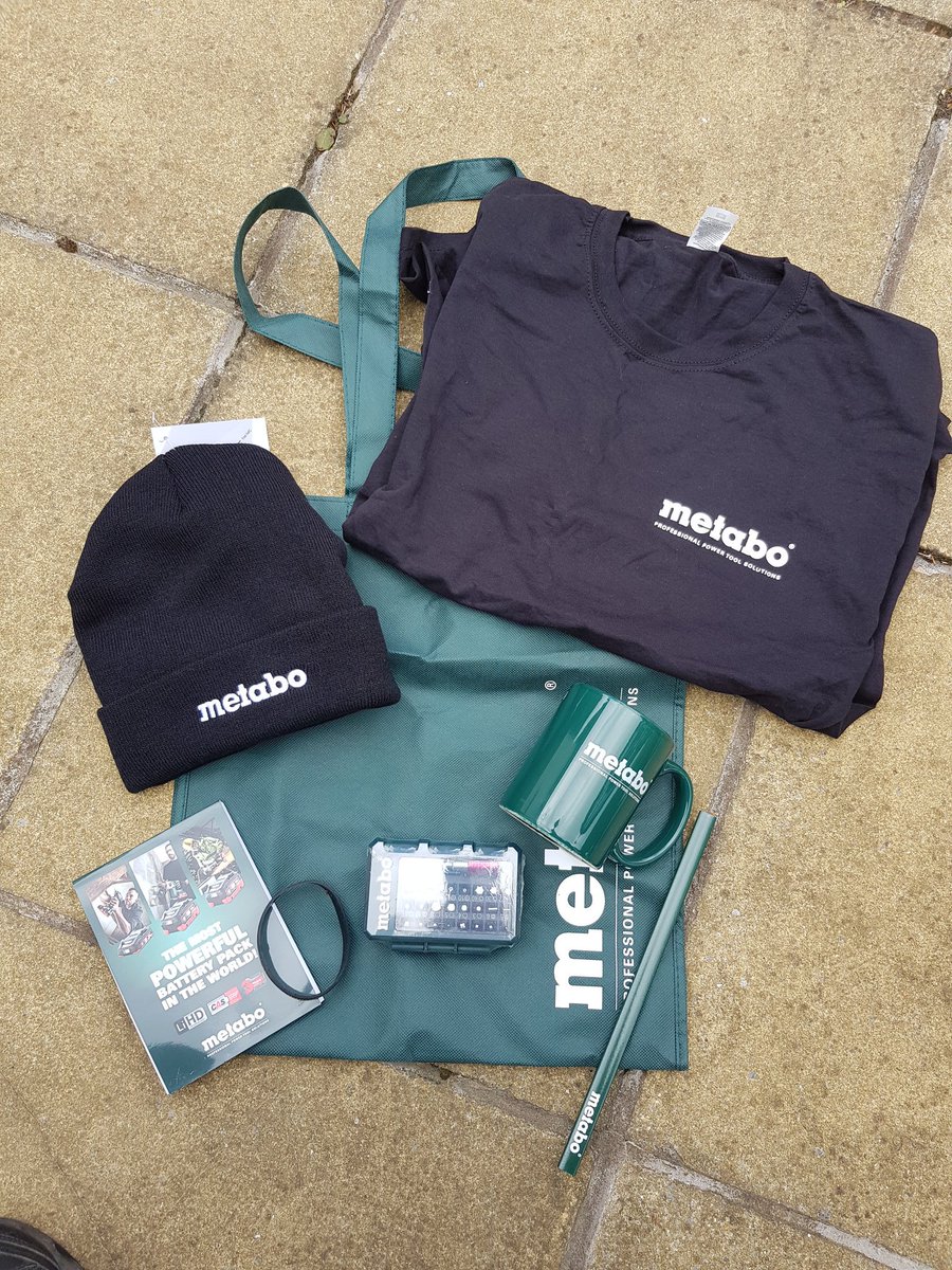 haltyballa's tweet image. Thanks very much for my prize #wednesdaywinner #BandOfBuilders #MetaboUK