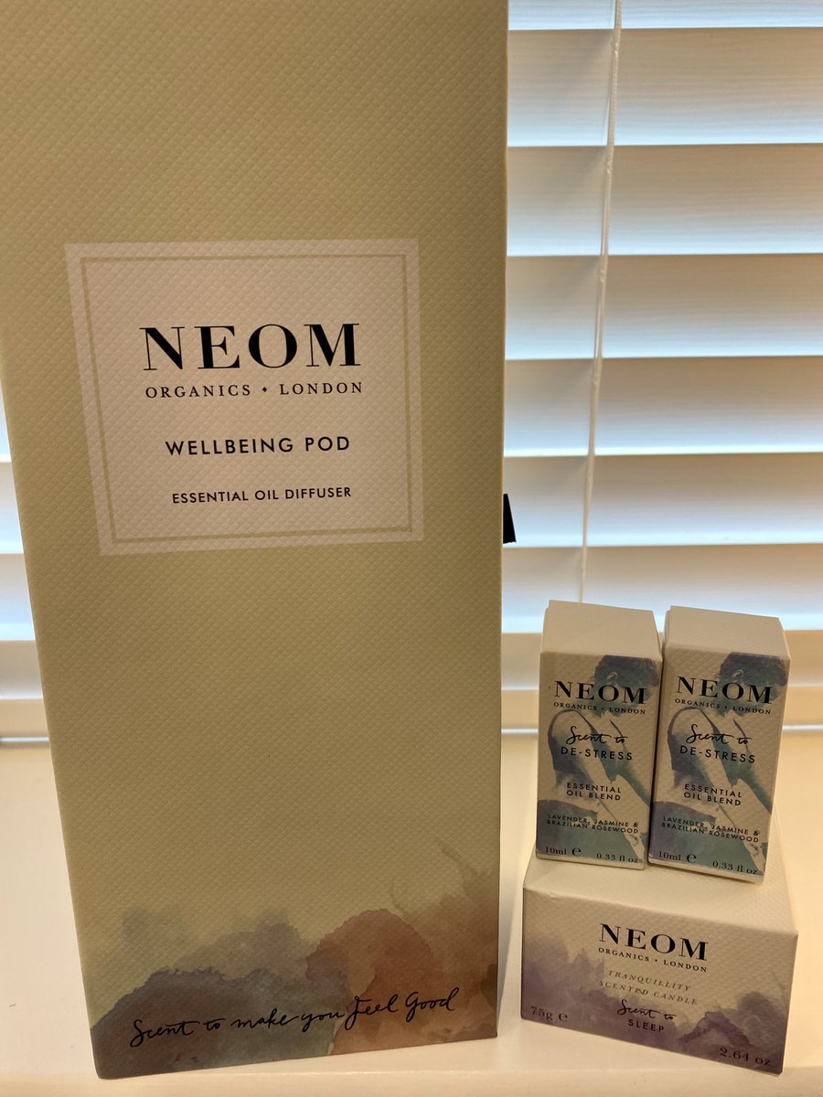 pitlanejane's tweet photo. Thanks @NeomOrganics๐
Serenity restored thanks to my delivery this morning ๐ฅฐ#WellbeingPod #MistDiffuser https://t.co/BAfIIRvVsN
