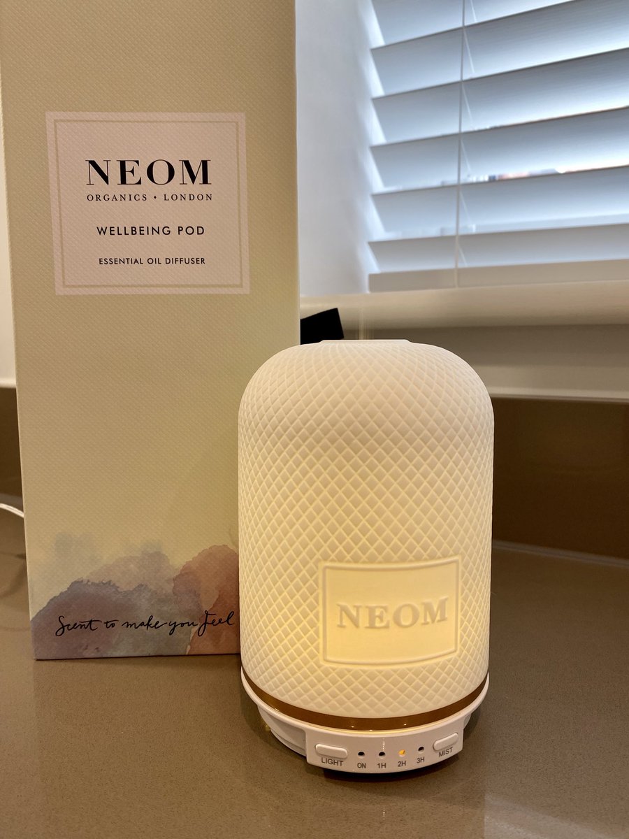 pitlanejane's tweet photo. Thanks @NeomOrganics๐
Serenity restored thanks to my delivery this morning ๐ฅฐ#WellbeingPod #MistDiffuser https://t.co/BAfIIRvVsN