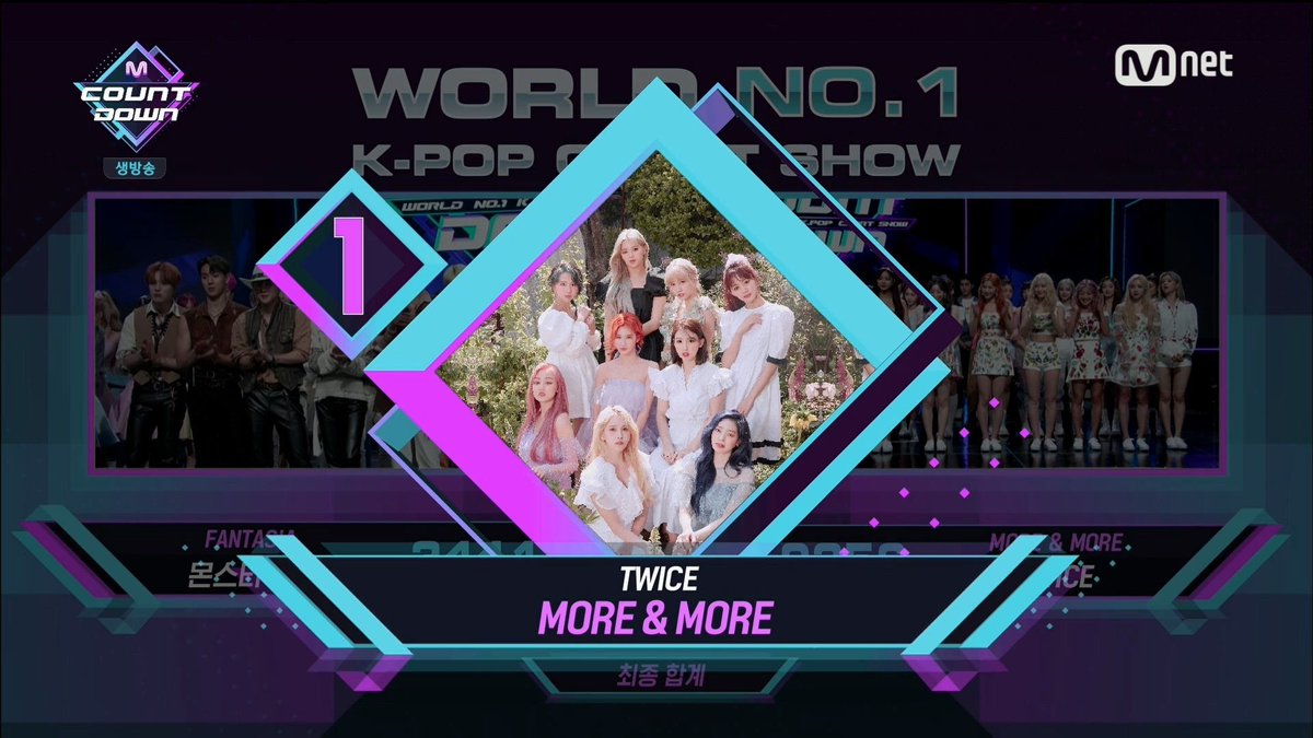 TWICE album 'More & More' 1 on APPLE MUSIC JAPAN [June 12] allkpop
