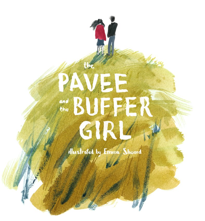 June is Gypsy, Roma & Traveller History month and each year I like to return to a book that I illustrated a few years ago, The Pavee & the Buffer Girl by Siobhan Dowd. #GRTHM @BarringtonStoke  @sdowdtrust
