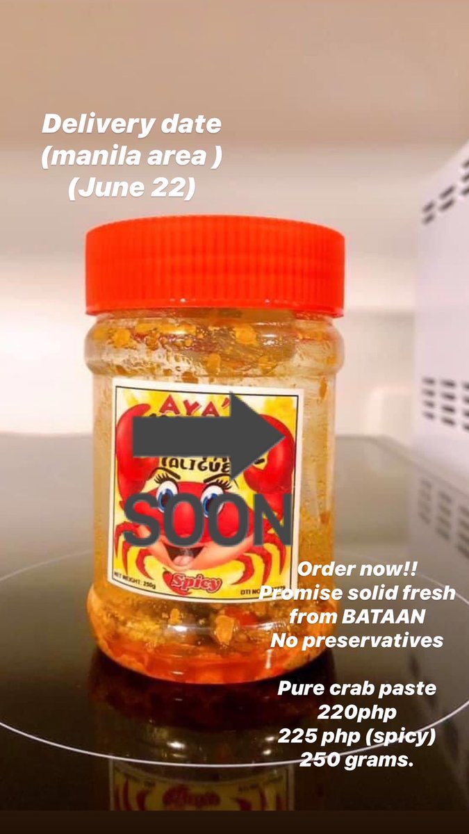 andreimawel's tweet photo. Craving for some crab paste?? 🔥💯 https://t.co/eETLkB7q7U