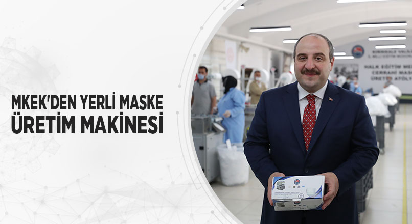 MKEK'DEN YERLİ MASKE ÜRETİM MAKİNESİ

Bakan <a href="/varank/">Mustafa Varank</a>, Kırıkkale'deki Halk Eğitim Merkezi Cerrahi Maske Üretim Atölyesi'ni ziyaret etti:

Makineleri ultrasonik yapıştırıcılar dahil olmak üzere yerli ve milli olarak ürettik.

<a href="/tcsavunma/">T.C. Millî Savunma Bakanlığı</a>

sanayi.gov.tr/medya/haber-de…