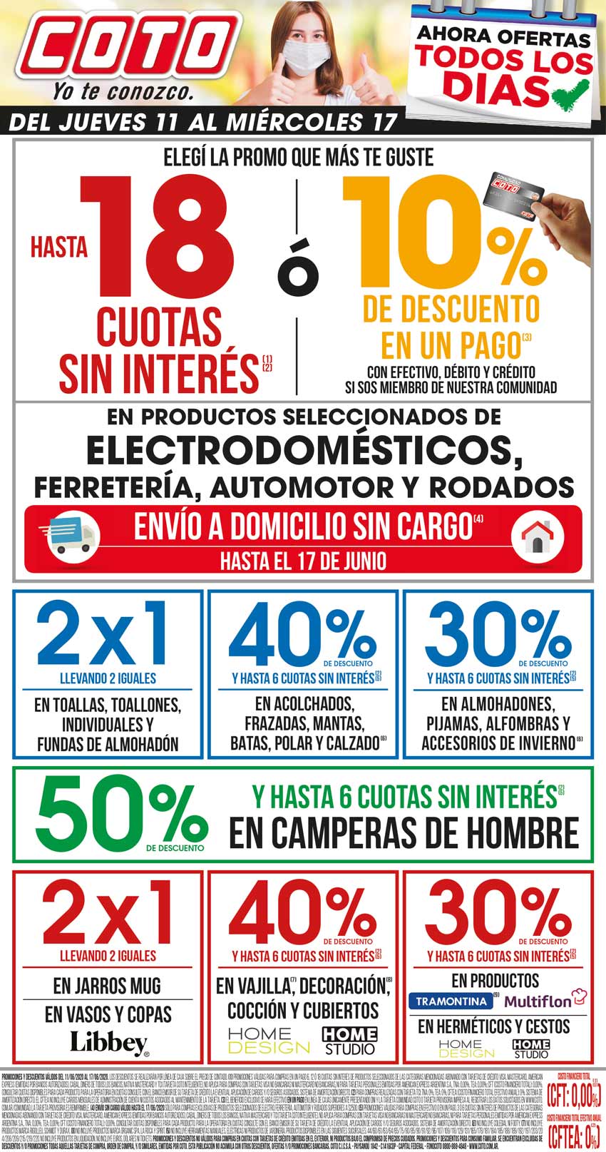 Coto digital online almohadones
