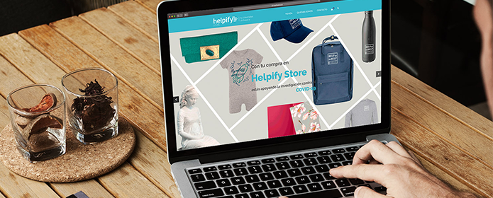 Os presentamos la nueva tienda solidaria del <a href="/CIMA_unav/">Cima Universidad de Navarra</a> Helpify Store, que destinará el 100% de sus beneficios a la búsqueda de una vacuna y un sistema de diagnóstico contra el coronavirus👉bit.ly/2Yt8Quk

#HelpUsToHelp y colabora👉helpifystore.es