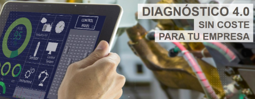 ¿Preparado para dar el salto a la #Industria40 ?
📌No dejes pasar esta oportunidad y solicita tu DIAGNÓSTICO 4.0 LITE gratuito
⏳ANTES del 20 de #Junio  
📄Rellena el formulario y, en breve, uno de nuestros expertos se pondrá en contacto contigo. 
www2.e.tecnalia.com/es/diagnostico…