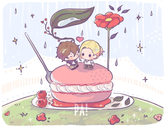 人にあげたり趣味で描いたりしたお絵描き?
1枚目あんスタ、2枚目Paradise、3,4枚目ツイステです。 