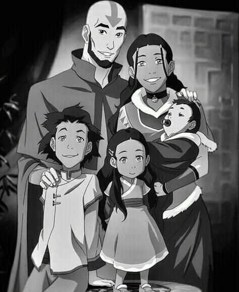 Masterbending's tweet image. Harmonious family🤭