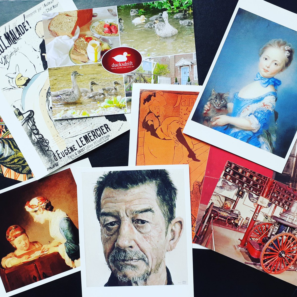 MaryBlueCreates's tweet photo. Getting round to posting the influx of some of the wonderful postcards from friends near and far. Friends help me to feel part of a greater world. 1000 thank yous for adding to my collection! #understandingeverything #postcardcollection #postalarchive #VogueChallenge https://t.co/xF5IFjhRDh
