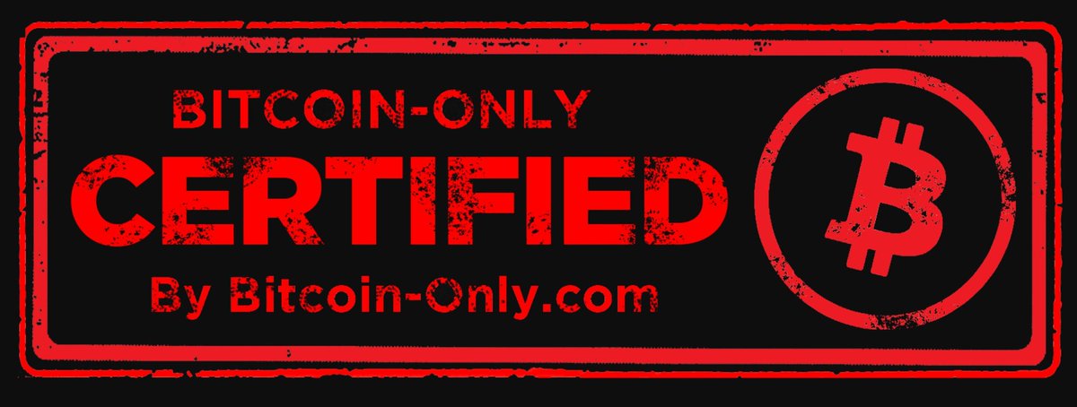 BitcoinOnly_'s tweet photo. New bitcoin certified stamp - consider adding it if you are listed and backlinking to https://t.co/badryBvKX1

Full resolution: https://t.co/lZNyOADD2a https://t.co/cHh1OGqsrg