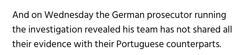 Who can blame them to be honest...

#MadeleineMcCann #McCann