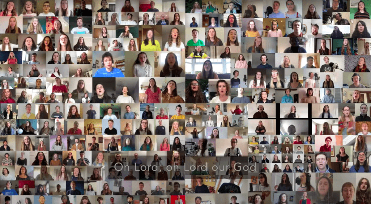 Members of our Christian Union <a href="/dundeeuni/">University of Dundee</a> have taken part in an international choir. Watch out for them on the Scotland screen in this performance of “When I Survey the Wonderous Cross”
#DundeeUniCulture <a href="/UoDMusic/">Music, Uni of Dundee</a> 
buff.ly/3dW9qas