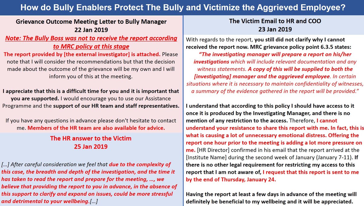 do_kinder's tweet photo. @BrenMcCarthy13 @TruthsayerOdet1 @ProfTimNoakes @Criminotweet @reneebleau @DBetterAcademia @Suzanne_Garrett @BRAINCURES @MarikaSboros @BoldeResident @1752Group @hrw @DaveRG47 @MeTooSTEM @STEMWomen @reddit @AcademicParity @PhDForum @STEMJustice @homo_academicus @herstemstory @ASollowayUK @ResearchProfes @michelledonelan @jenkrubin @wellcometrust @Elhadj_As_Sy @Beth_Thompson @Ben_Bleasdale @SJRappaport @OCHEFDOR @liz_adel @diegobaptista @RankinProf @Cilla_Snowball @nickhillman @jennyshaw @DrEOChapman @ThePeoplesHubUK @MoriMahmoudi @bethany_kok @alysonf86813553 @JeremyFarrar @officestudents @ShiftInsight @mimsdavies @CharlotteSeager @SerenaNikZainal @gailsci How do #Bully #Enablers #ProtectTheBully and #Victimize the #Whistleblower?
Read https://t.co/QhRzVRdcIv
#scicomm #ResearchIntegrity #ResearchEthics #DisasterEthics #bizethics #CSR #scipol #RRI #SDG16 #HR #SHRM #SHRMbloggers #HRDive @enmichael #nextchat #HRcommunity #HRW #emplaw https://t.co/CnEtg63GcF