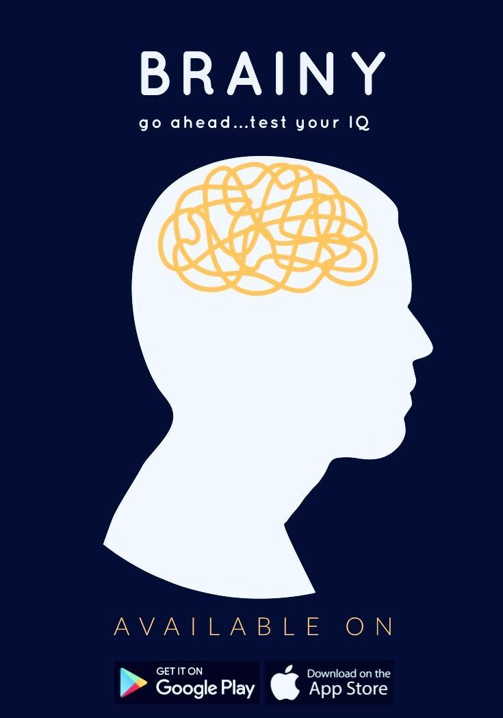 i__oladele's tweet photo. A major app is about to hit the Tech Space. 
Brainy tests your IQ with a set of brain cracking questions. 
With a set of logical question, identifies your passion and points you to a path that leads to a successful ending.
#BrainyIQ
#hnginternship 
#100DaysOfCode 
#TeamAvengers https://t.co/0FsSpY3djB