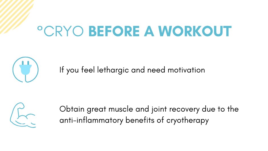 CryoUAE's tweet photo. Here are some benefits of doing a °CRYO Body session before a workout! #StaySharp https://t.co/Ib775RN6MC