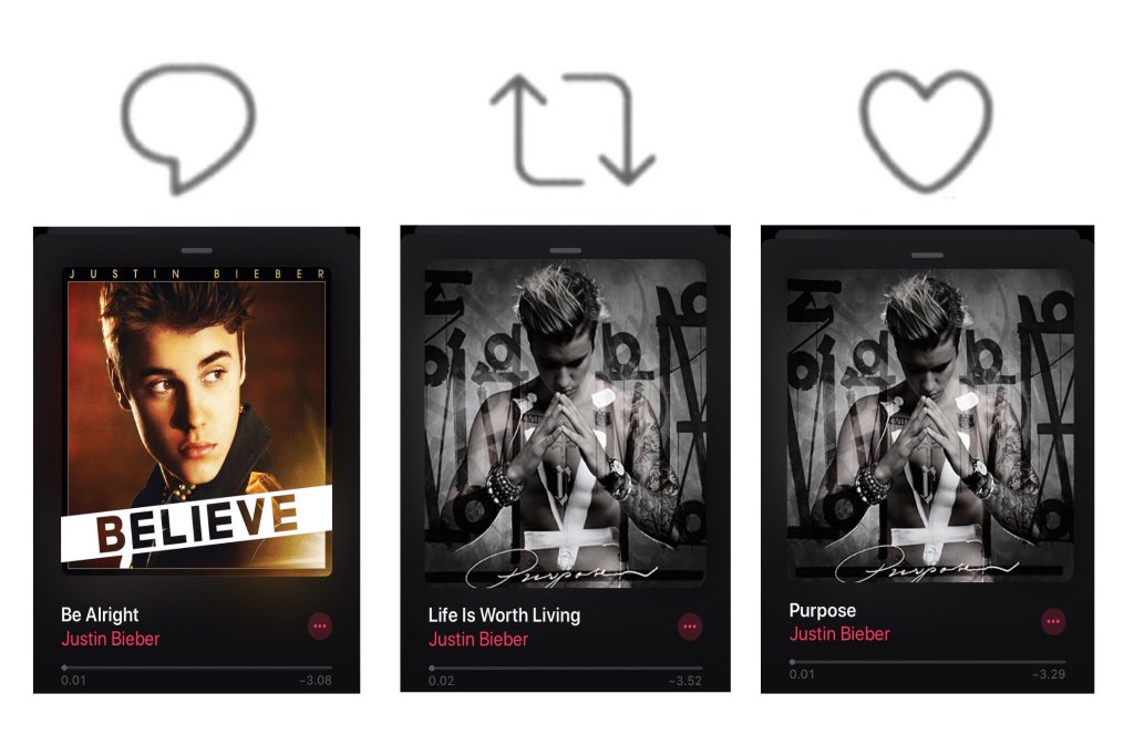 Which’s justin bieber’s song that helped you go through the bad day?