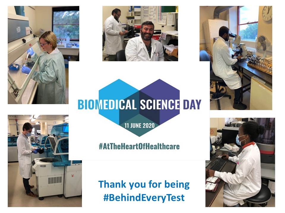 BucksHealthcare's tweet image. During this time of #COVID19 our biomedical scientists have been dedicating their time, as always, to ensure tests and results are issued as soon as possible.

#ThankYou for being #BehindEveryTest 

#BiomedicalScienceDay2020 #AtTheHeartOfHealthcare