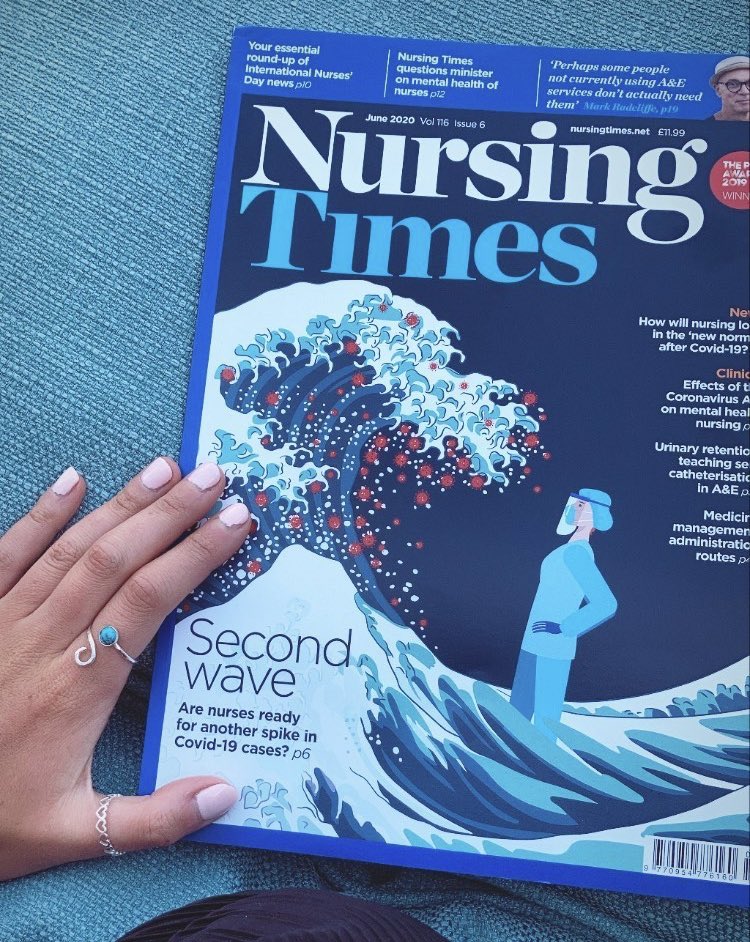 PUNC18LaurenD's tweet image. Spending the day relaxing and reading June’s ed. of @NursingTimes before my first day of paid placement tomorrow. #studentnurse #punc18