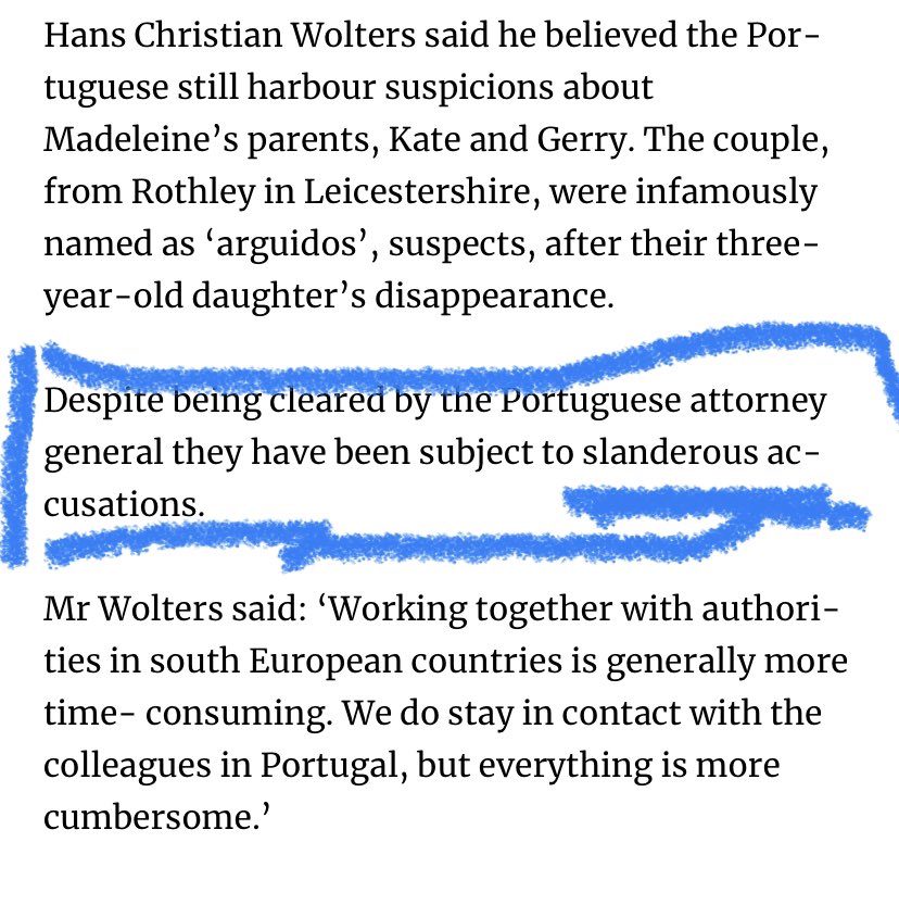 Will Germany spark an official enquiry into the Portuguese handling of the #MadeleineMcCann case ? 

#McCann