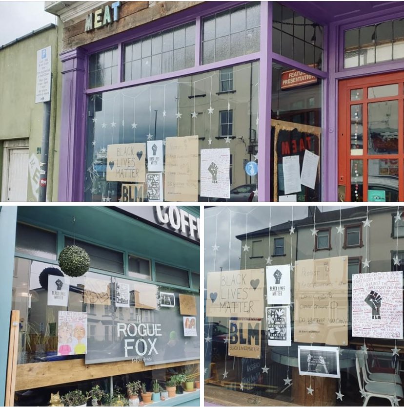 Such an amazing response from our shielding community that still wanted their voices heard! #blm  @ mEAT Bar &amp; Grill