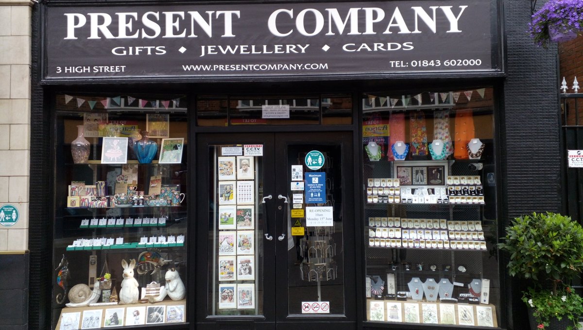We're Covid ready - 2m distance signs, Hand Sanitiser, 2 people at a time restriction and some lovely new products  Open on Monday 10am <a href="/IsleThanetNews/">Isle of Thanet News</a> <a href="/WellerMonica/">Cllr Monica Weller</a> <a href="/AramRawf/">Aram.Rawf</a> <a href="/Elbb1987/">Emily Bishop</a> <a href="/baytreehotel/">Bay Tree Broadstairs</a>
