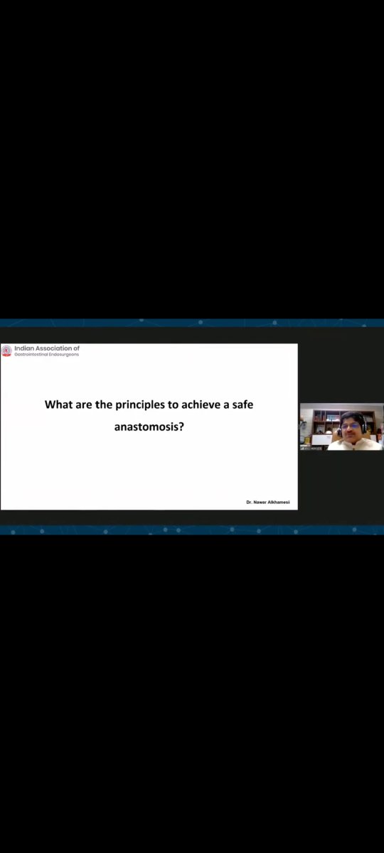 1week faculty at 2 international webinars! One with Bangladesh Surgeons society one with IAGES Great interaction in times of isolation!