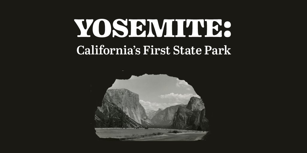 CASOSVote's tweet photo. The #CAStateArchives has released a new digital exhibit, “Yosemite: California’s First State Park.” Explore the history of @YosemiteNPS, and the movement to preserve this natural wonder for generations to come. https://t.co/EYHdXTq7Hp https://t.co/7PE7QQ3Tsh