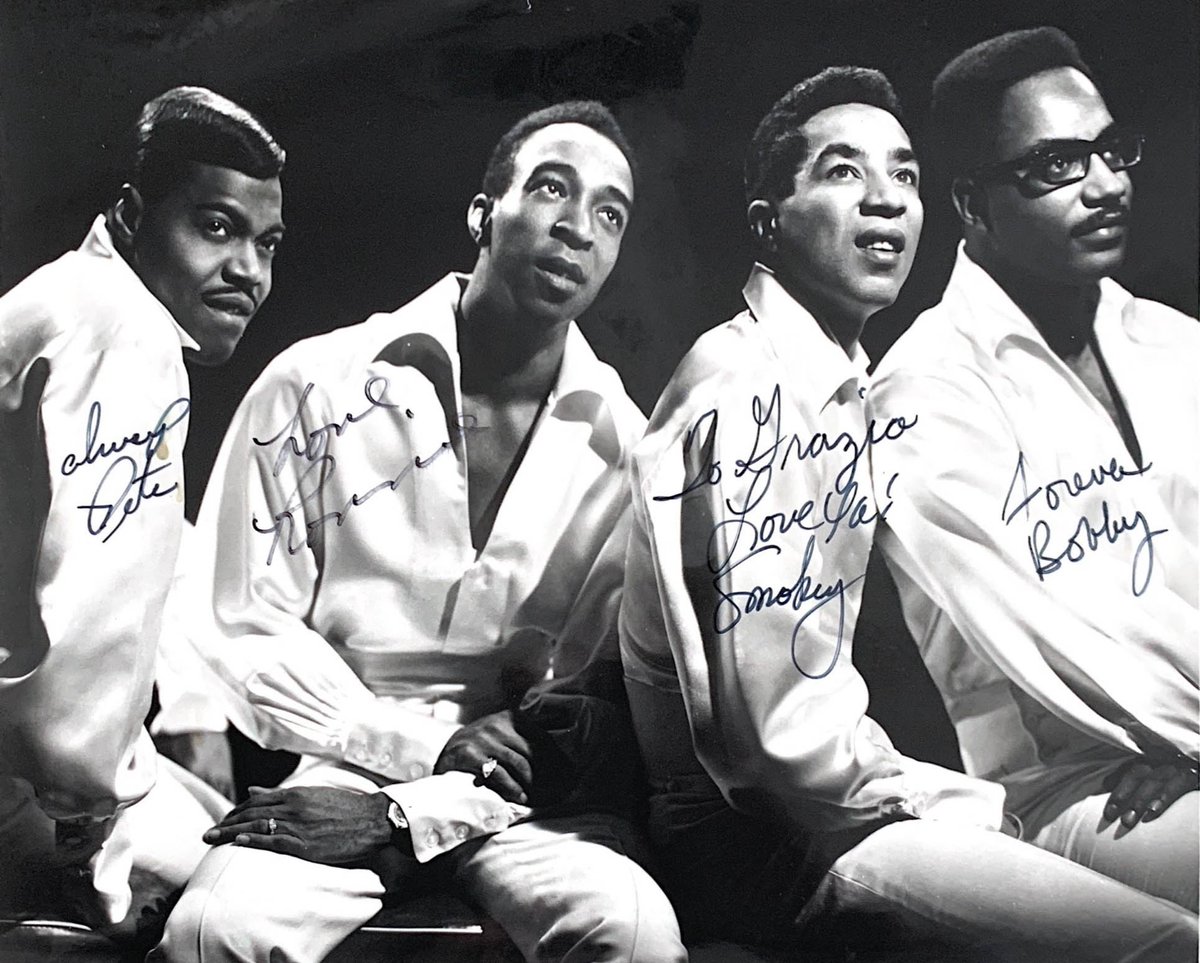 Who remembers artist glossies? They became a thing of the past not too long ago, but here's one from Smokey Robinson and his group  when they played at Bimbo's 365 Club in the 1960s. #tbt #livemusicrules #since1931