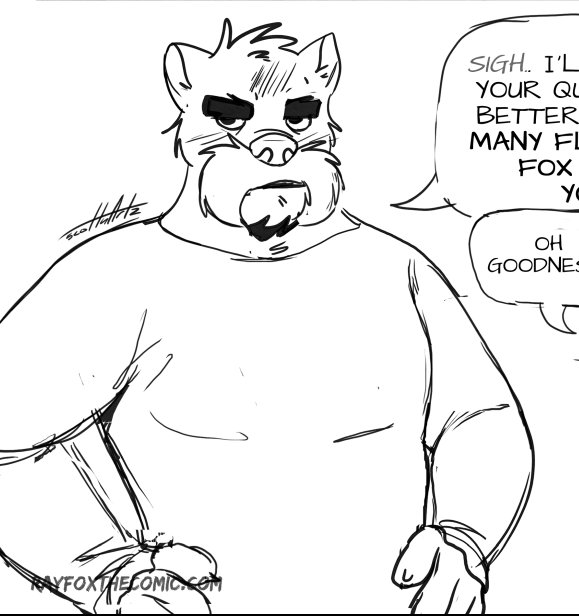 RayFoxTheComic's tweet photo. Jak is only slightly newer than Liz, making his first appearance in the comic in 2012 as a human! This was because Ray Fox started off with coexisting humans and animals before rebooting it in 2014! The The most recent Jak drawing is from the #askrayfox series. https://t.co/Dwcw6eTNkR
