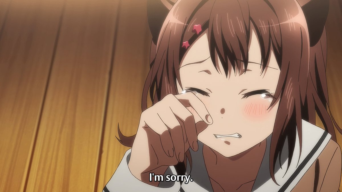 the genkiest girl might not be so genki after all...