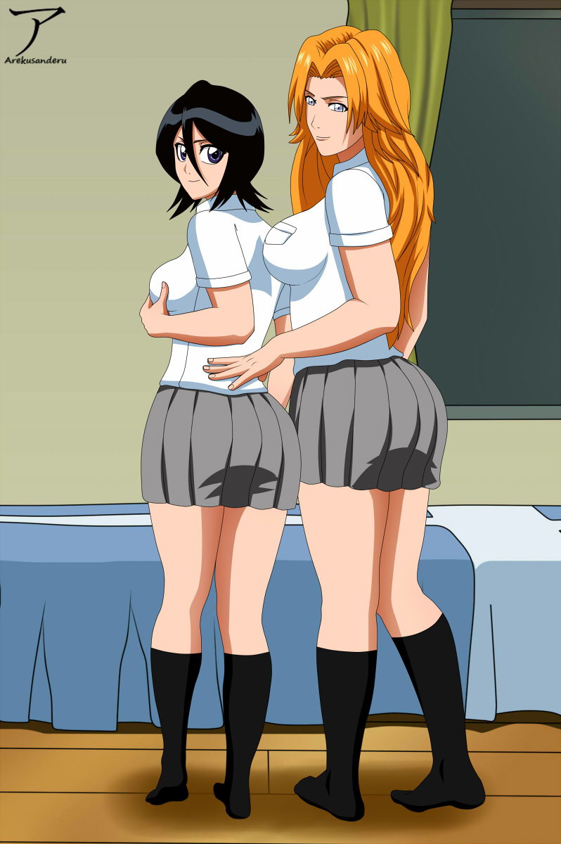 R-18 Rukia and Rangiku 松 本 乱 菊 朽 木 ル キ #BLEACH #Rukia #Rangiku #takarafanar...