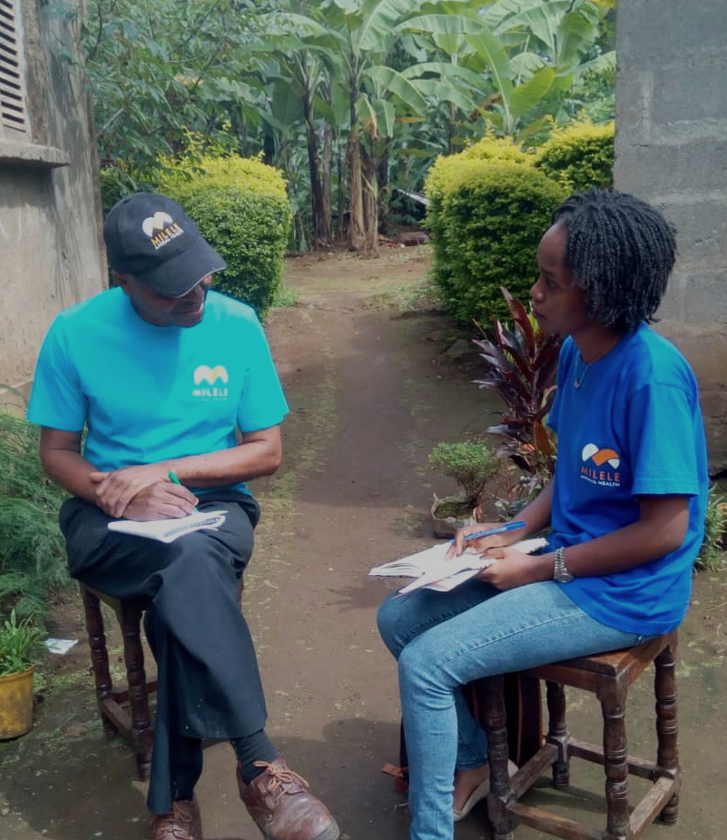 Milele_Health's tweet photo. This is Neema Olesaitabau - head of Milele's onboarding team, training one of our village champions to promote Milele in their community. #smallholder #animalhealth #socialenterprise https://t.co/fVd68kKsJY