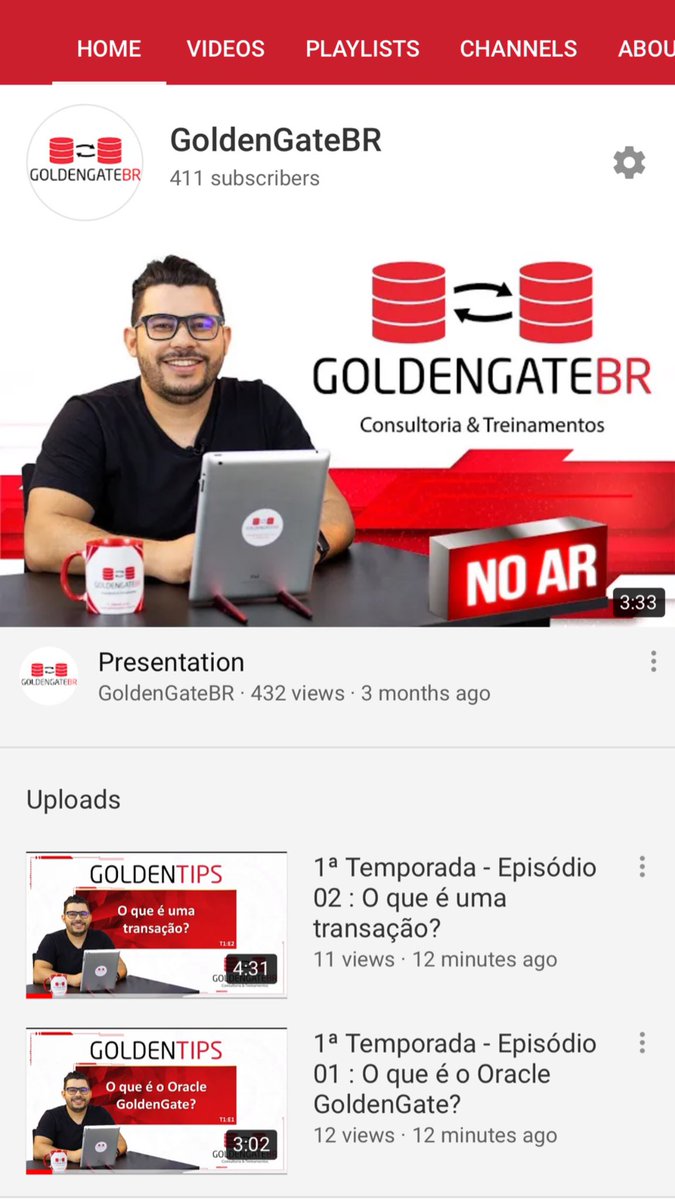 Nesta 1ª Temporada do GoldenTips, iremos lançar uma série de vídeos falando sobre assuntos básicos do Oracle GoldenGate Clássico.

Neste Episódio iremos falar sobre, O que é o Oracle GoldenGate e sua Arquitetura.

T1:E1 - O que é o Oracle GoldenGate?

Quer ver já o próximo vídeo?
