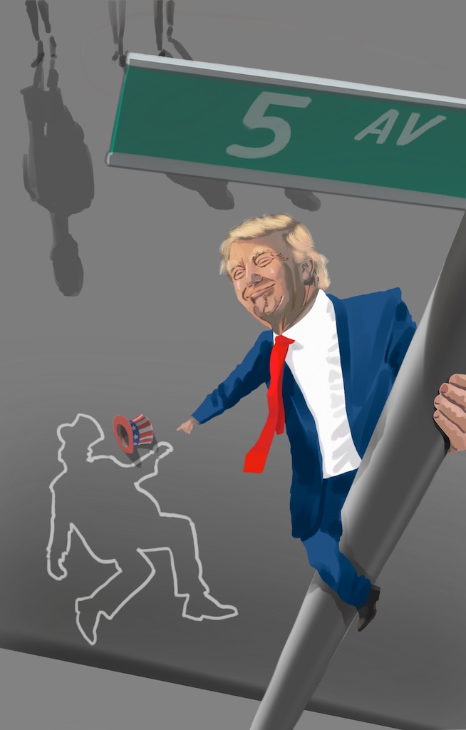 New Art: 5th Avenue President
Inspired by my guys at 
<a href="/ProjectLincoln/">The Lincoln Project</a>
 #AmericaOrTrump 

<a href="/TheRickWilson/">Rick Wilson</a>
 
<a href="/gtconway3d/">George Conway ⚖️🇺🇸</a>
 
@jwgop
 
<a href="/madrid_mike/">Mike Madrid</a>
 
<a href="/SteveSchmidtSES/">Steve Schmidt</a>
 #ConfederateFlag 
<a href="/realDonaldTrump/">Donald J. Trump</a>