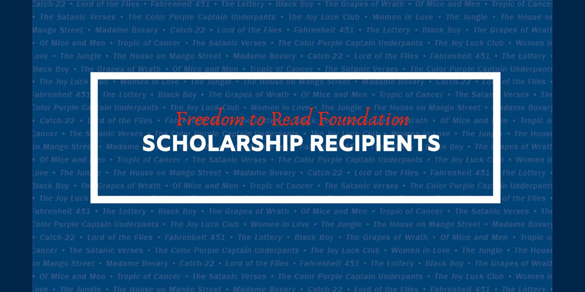 FTRF's tweet photo. Congratulations to this year's #IntellectualFreedom scholarship recipients! The students will take a three-credit course offered by professor Carrie Gardner through the @SJSUiSchool. #FreePeopleReadFreely #ALAStudentChapters https://t.co/xxw02GF8Kn https://t.co/ql8rAcbTF1