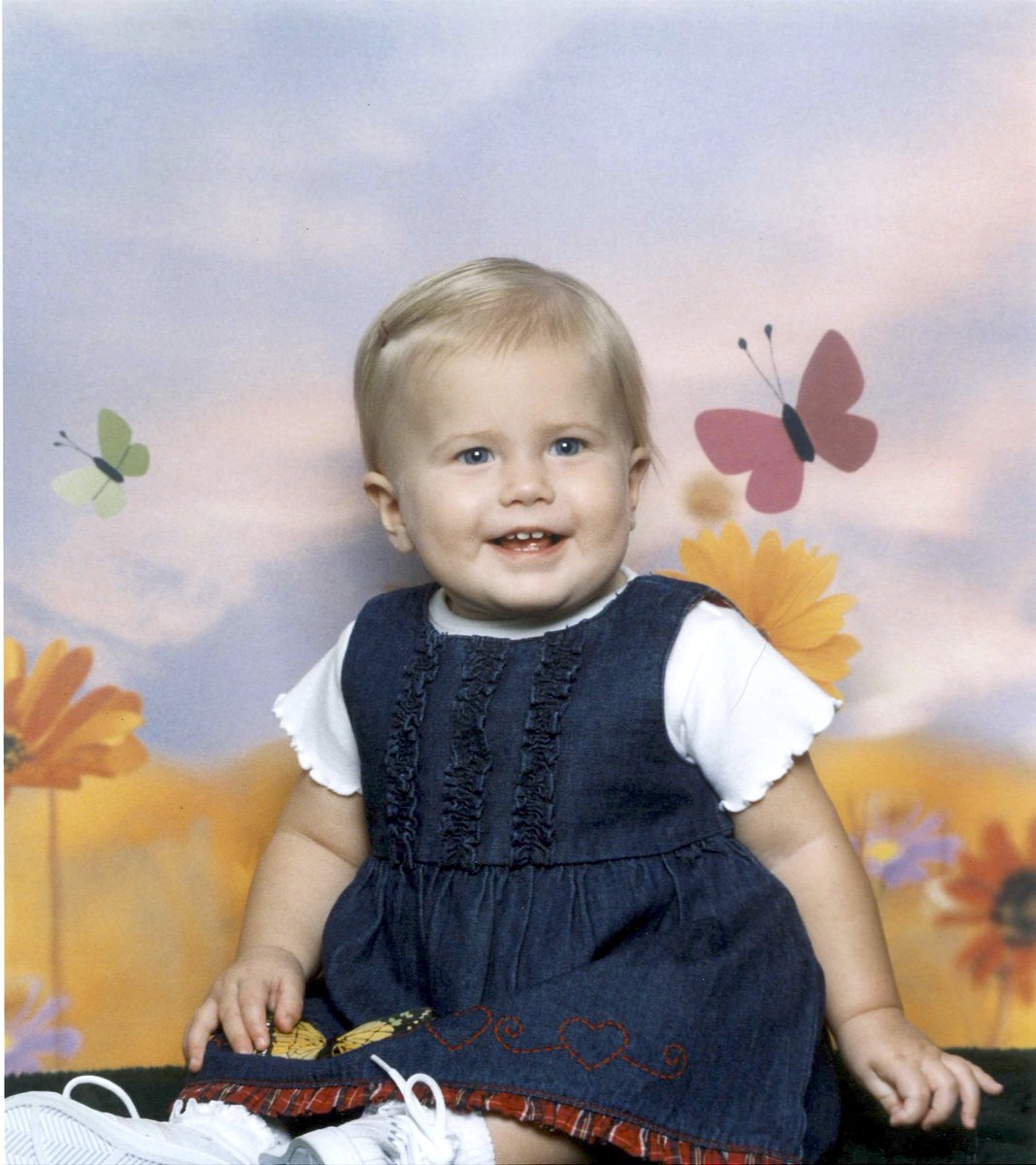 NCHSYearbook2's tweet photo. This cute girl is on a mission? Any guesses? https://t.co/VrDK4HkP7F