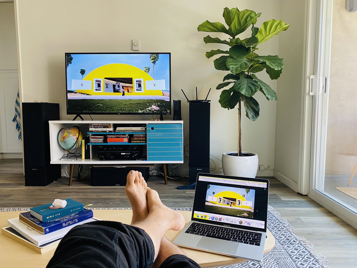 Virtual beach stage FTW 🏝 #SnapPartnerSummit