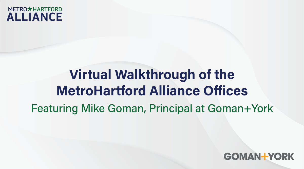 CTHealthCouncil's tweet photo. To help offices plan and prepare for reopening, Mike Goman, Principal at @Goman_York Property Advisors, narrated a walk-through of the @MetroHartford Alliance offices with tips and suggestions.  https://t.co/i4KknsNqp0 https://t.co/yg9Kj1UjoT
