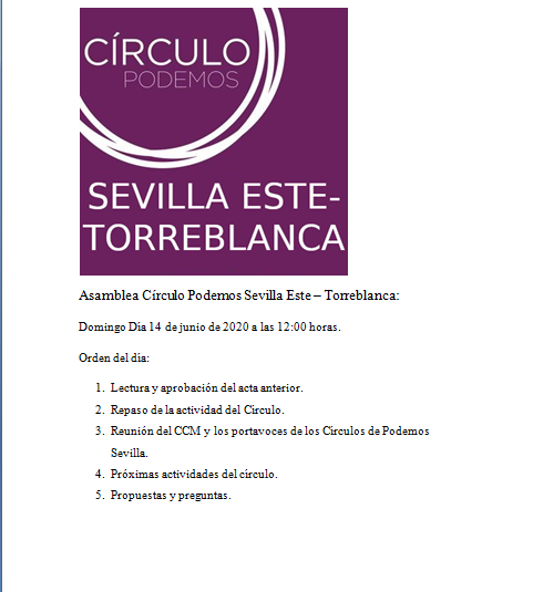 Podemos_SevEste's tweet photo. https://t.co/nblcFeaWij