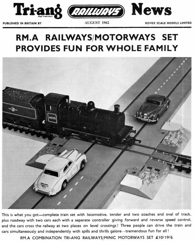 As it is #InternationalLevelCrossingAwarenessDay, please now be aware of “Dash’n Smash" of 1962. Yes kids, that fun British game for all the family where cars are driven across ungated level crossings into trains -- so that everyone dies horribly. It was discontinued by 1964.