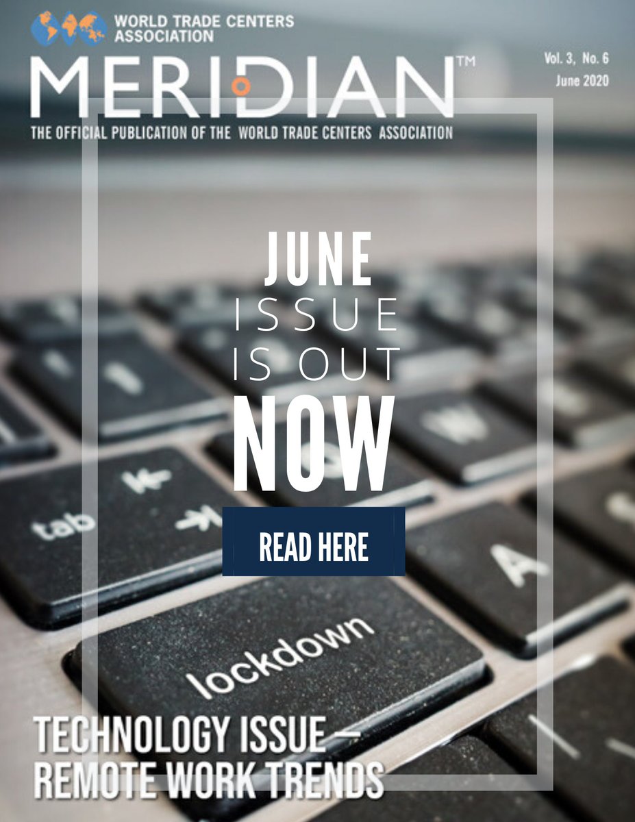 WTCA's tweet photo. The June issue of #WTCAMeridian is out now! In this month's issue, WTCA Members share remote work trends, tools, protocols and strategies to cope with the "new normal" while carrying out goals set for 2020. Read more here: https://t.co/JVoHT0lSJL https://t.co/2xNbqVbI6Q