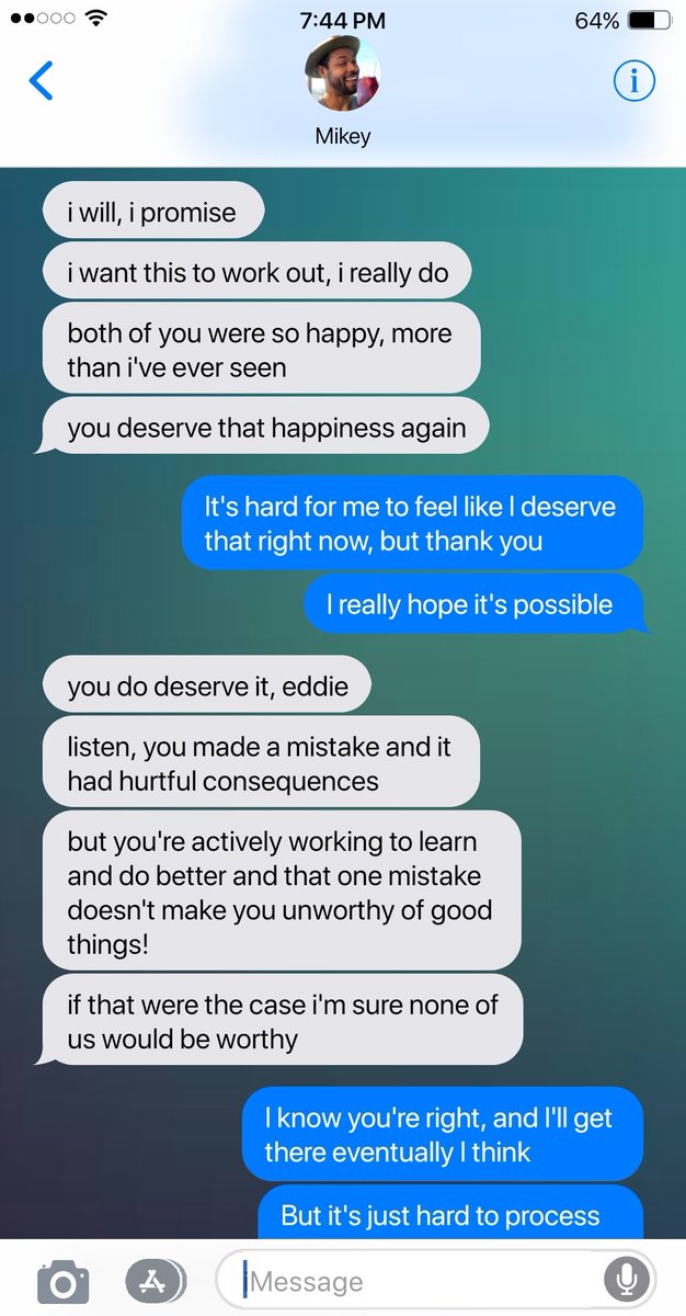 160 》 self reflection( eddie's phone )