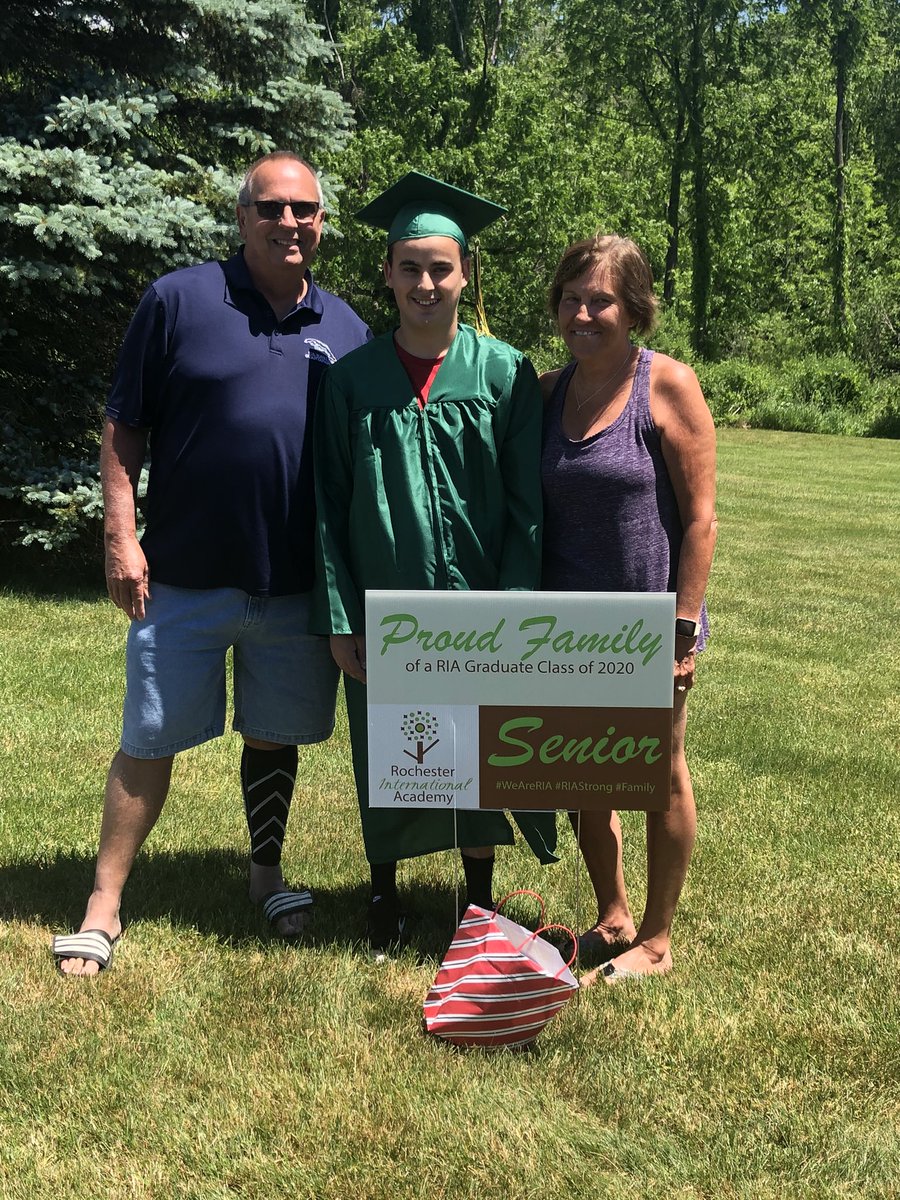 So proud of all of our <a href="/RCSDRIA/">RIA</a> Seniors! Especially this sweet boy that I was lucky enough to meet back in 2015 💚🤎 You have all worked SO hard, and we are so excited to see you take your next steps in this journey 🎓 <a href="/Bianchi_TinaJ/">Tina Bianchi</a> <a href="/MaryAndrecolich/">Mary Andrecolich Montesano Diaz</a> <a href="/Lmbloch802/">Lmbloch</a>
