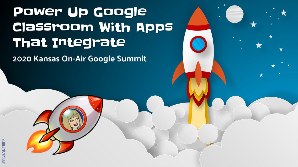 DDellere's tweet photo. @dougand32 is getting ready to launch her Power UP Google Classroom session and share some great integrations including #Workbench #KSGSummit20 https://t.co/bVwW7lYjFJ