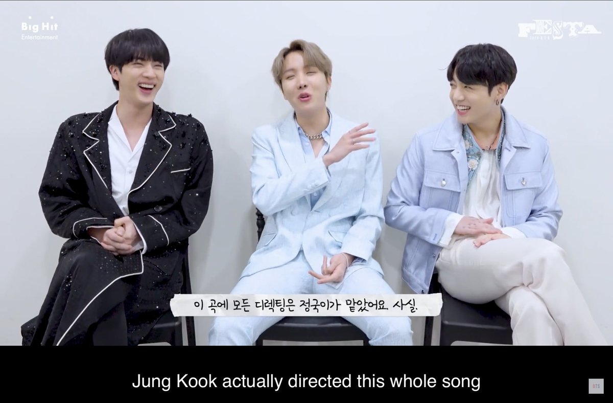 Turns out, Jk was basically responsible for producing ‘Jamais Vue’. He was in charge of the big picture. Made the decisions that BTS followed. From their conversation, it looks like Jk making the decisions on group songs, is nothing out of the ordinary.