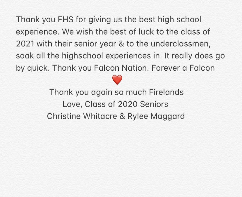 #classof2020 #weout ❤️🤍